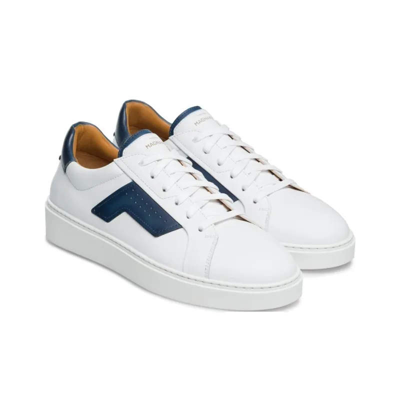 Magnanni Phoeni Low-Top Skateboard Shoes Men's White-2