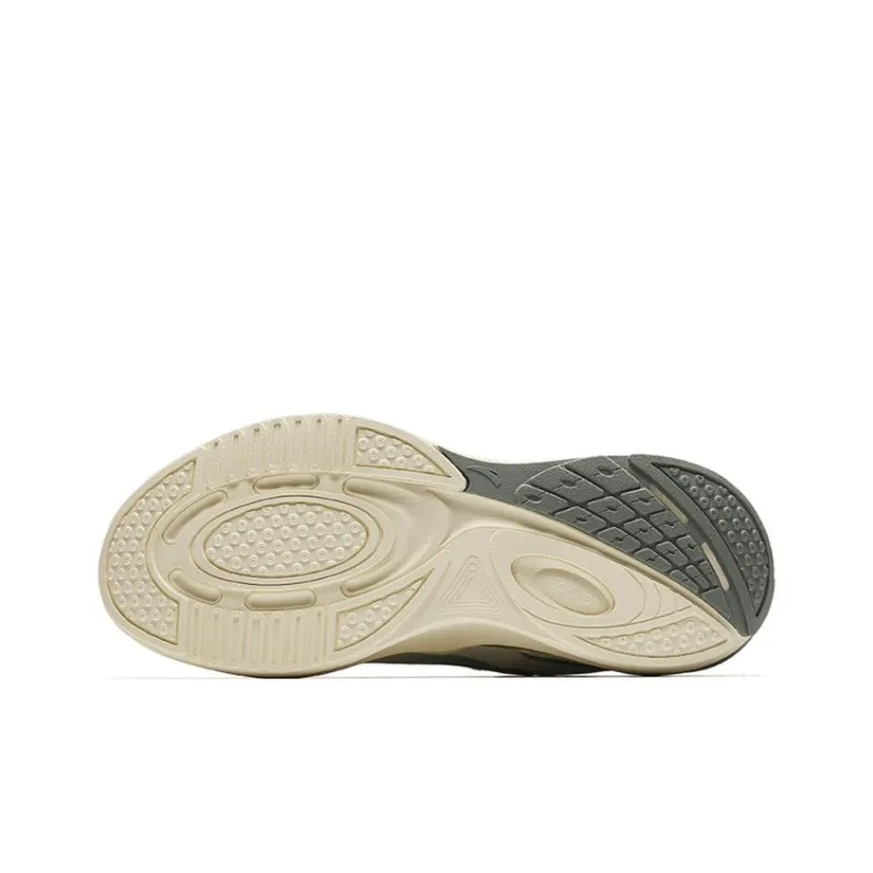 Anta C37+ Cushioning Rebound Low-Top Running Shoes Men's Beige Gray-4