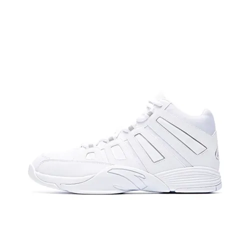 ANTA Cement Busters Basketball Shoes Men Mid-Top White