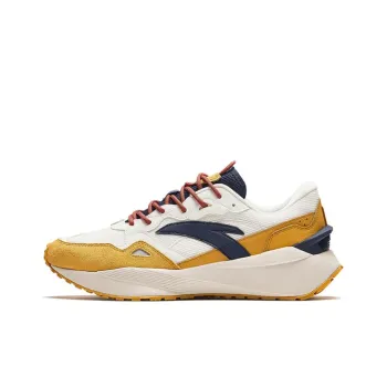 Anta HERITAGE Abrasion Resistant Cushioning Low Top Casual Shoes Men's Yellow
