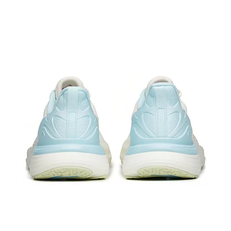 Anta 2.5 Cushioned Wear Resistant Lightweight Low Top Running Shoes Women's White Ice Blue-3