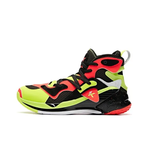 ANTA KT4 Basketball Shoes Men High-Top Green/Black/Red