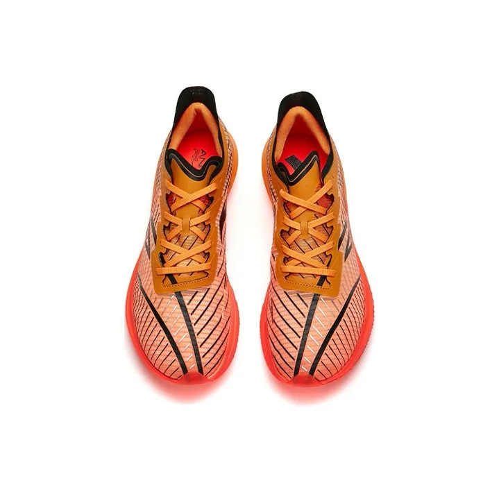 ANTA C202 GT Running Shoes Women's Low Top Orange/Black-1