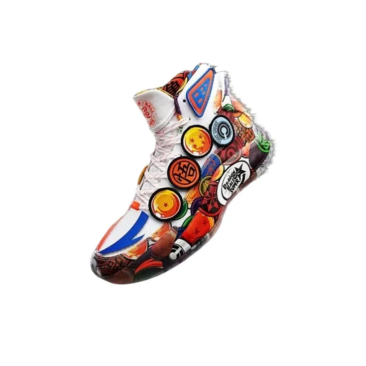 Anta KT5 Non slip Lightweight High Top Basketball Shoes Men's Multicolor-2