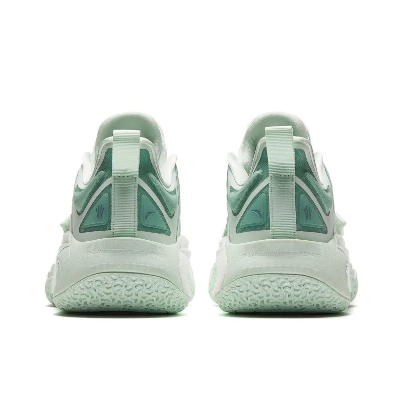 Anta KAI 1 Cushioning, Wear Resistant Low Top Basketball Shoes Men's Light Sunlit Green-4
