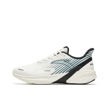 Anta DuCi4 Cushioning, Wear Resistant Low Top Running Shoes Men's White Green