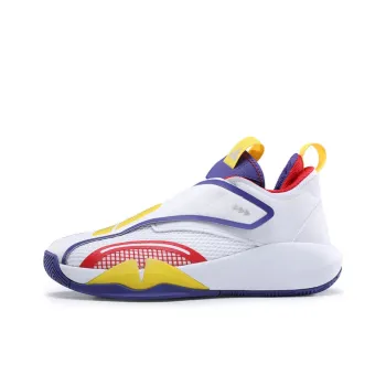 PEAK Wind by wind V1 Basketball Shoes Men Low Top White/Purple