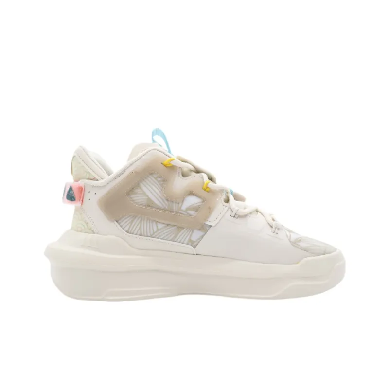 Anta Bastard 3.0 Anti-Slip Wear-Resistant Low-Top Skateboard Shoes Muddy Sandy Gray-1