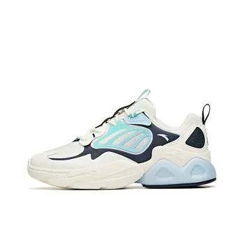 Anta Millennium 2.0 Anti Slip Wear Resistant Low Top Chunky Sneakers White Blue