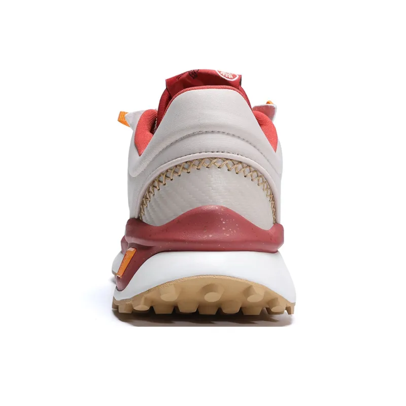 PEAK Flick 70s Attitude Collection Cushioning, Wear Resistant Low Top Sports Casual Shoes Women's Ivory Yellow-3