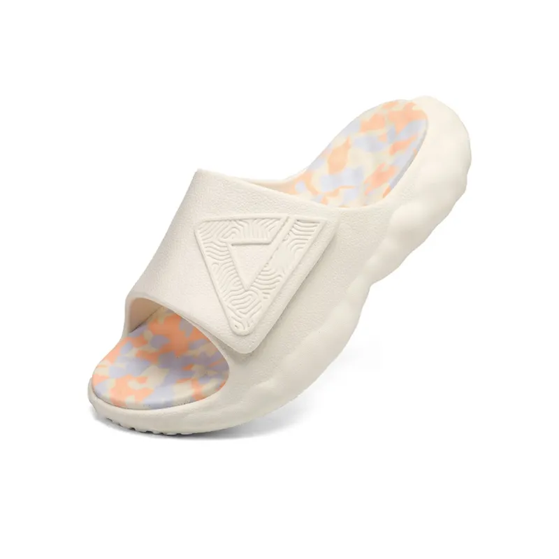 PEAK State Pole Cloud Slide Slippers Men White-6