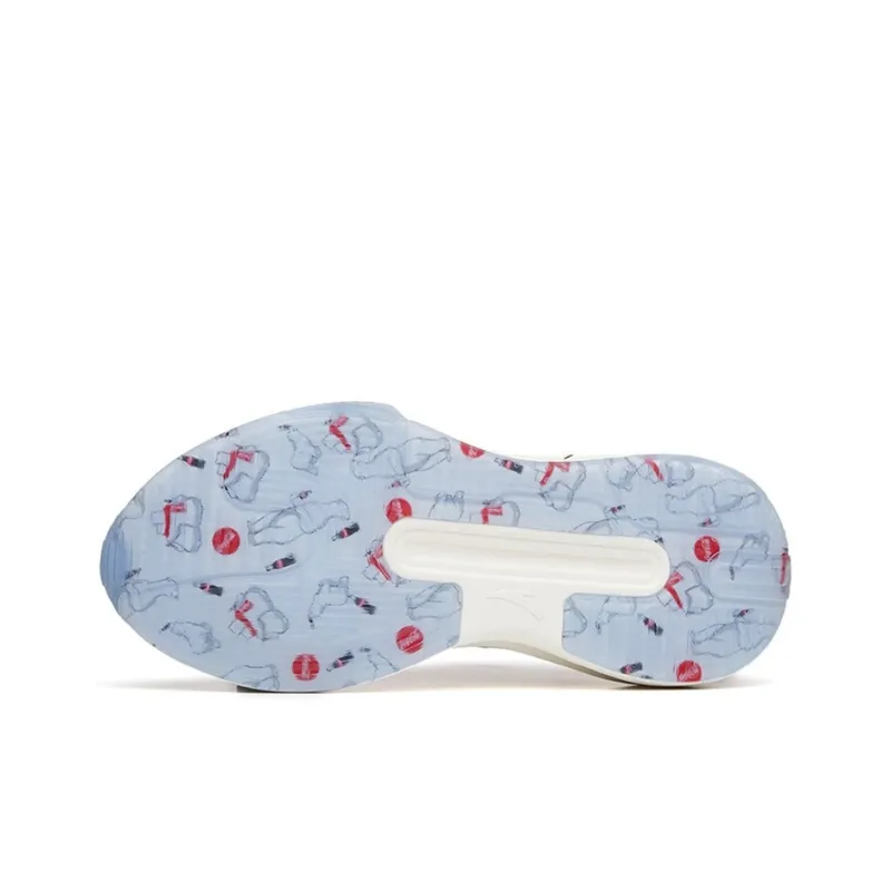 Coca Cola x Anta C37 Series Coca Cola Collaboration Low Top Skateboard Shoes Women's White Red-4