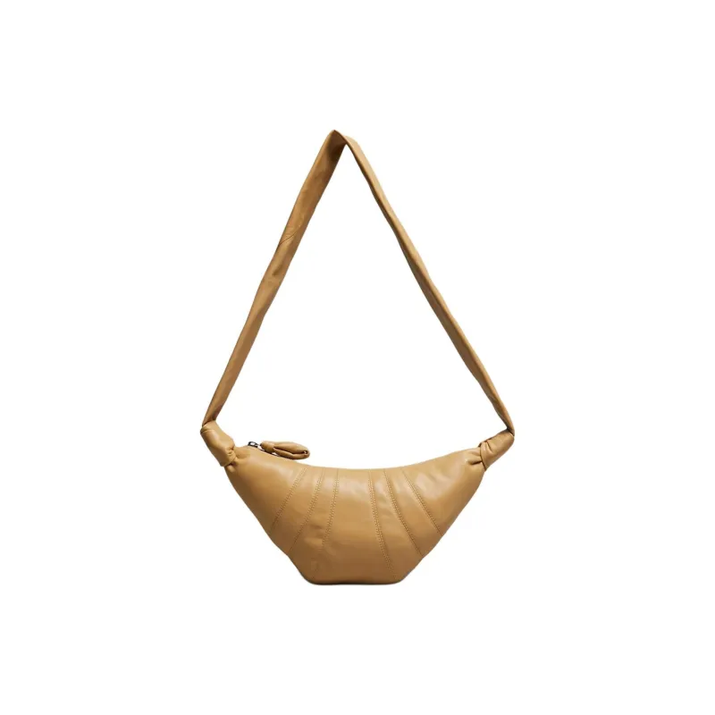Lemaire Lambskin Croissant Bag, Croissant Bag, Croissant Bag, Handbag, Shoulder Bag Women's Umber-0