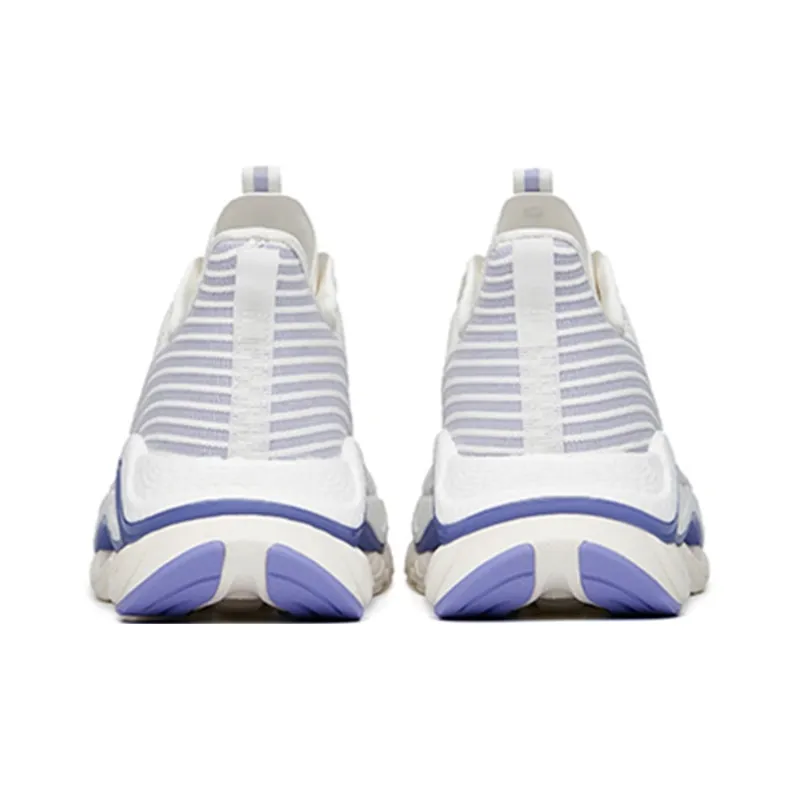 Anta Martian Foam Low-Top Running Shoes Women's White Purple-4