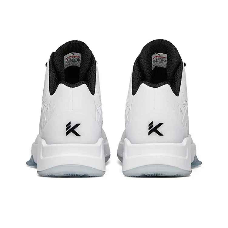 ANTA KT1 Pro Basketball Shoes Men High Top ANTA White/Black-3