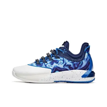 ANTA GH1 Basketball Shoes Men Low Top Blue/White