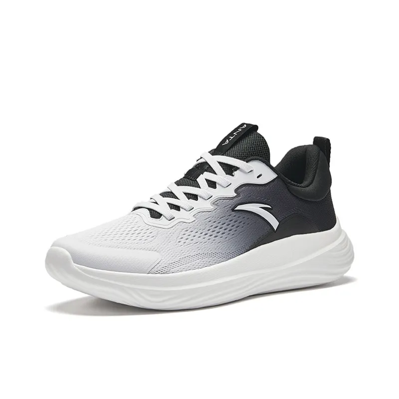 Anta Shenxing LITE Non slip Wear resistant Shock Absorption Low Top Training Shoes Men's White Black-1