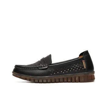 HANG TEN Loafers Women's Black/Apricot
