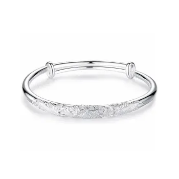 CARLHEIM S999 Silver Bangles Women's