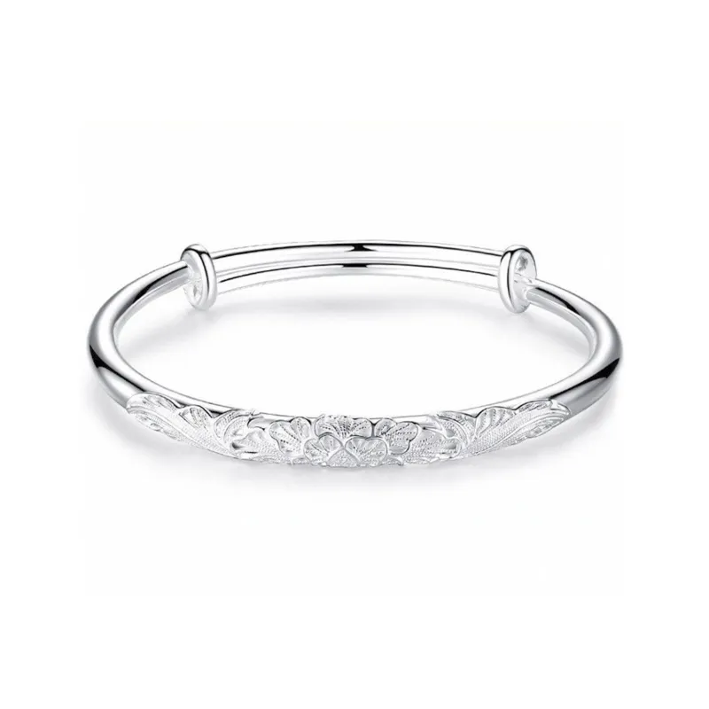 CARLHEIM S999 Silver Bangles Women's-0