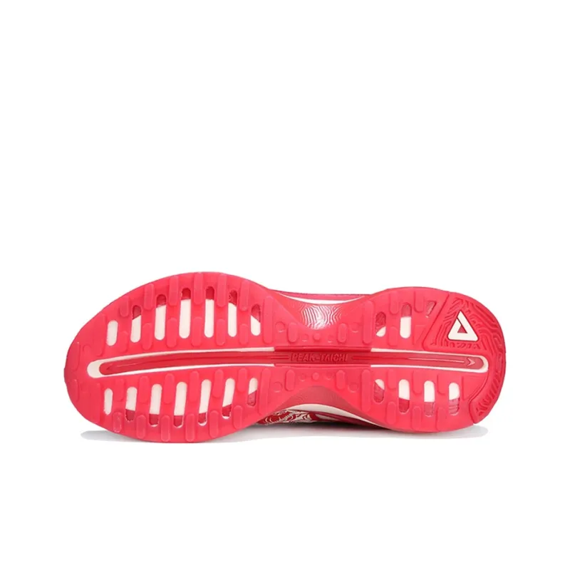 PEAK Tai Chi 2.0 Guanglun Running Shoes Men Low Top Red/White-4