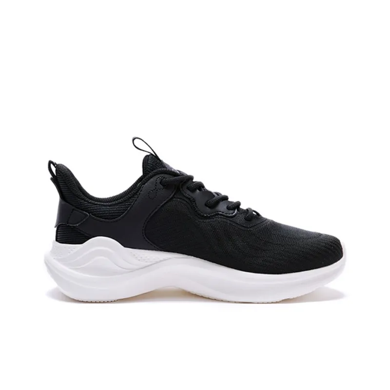 Anta Ling Yun 3 Lightweight Low Top Running Shoes Women's Black-1