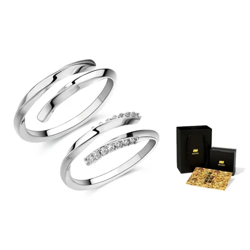 MOVER Rings Unisex Couple's Pair