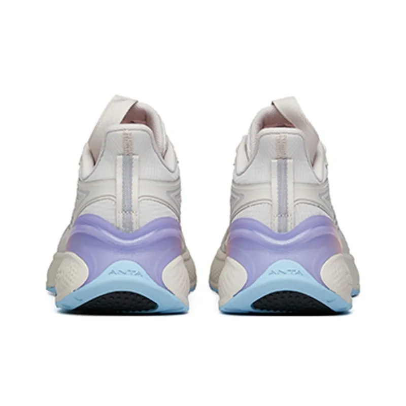 Anta C37 2.0 Cushioned Slip-Resistant Abrasion-Resistant Breathable Low-Top Running Shoes Men's Gray Blue-4