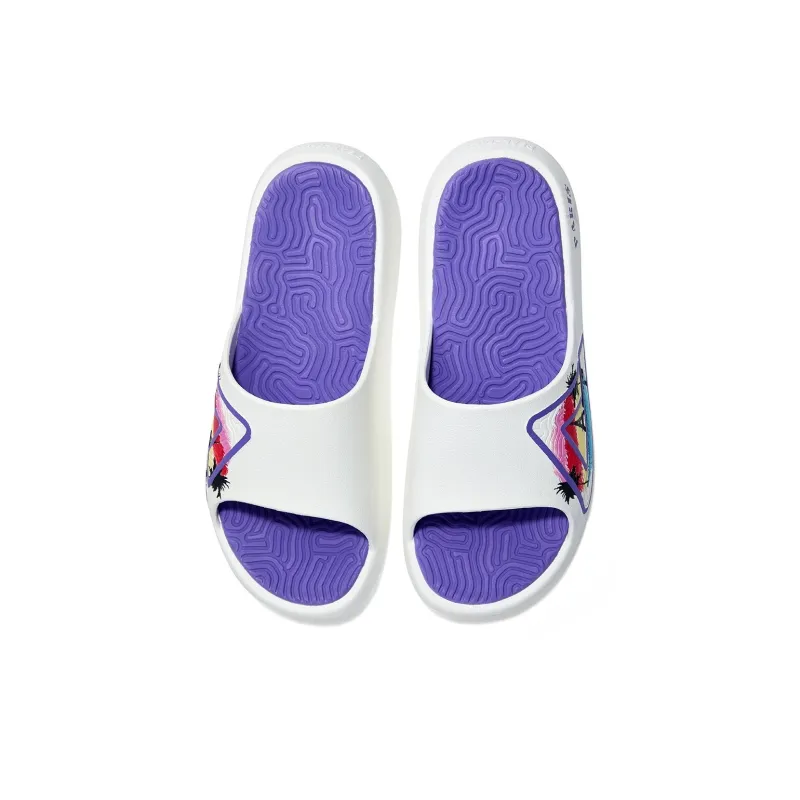 PEAK State Pole Guochuang Slippers Slide Slippers Unisex Provence-4