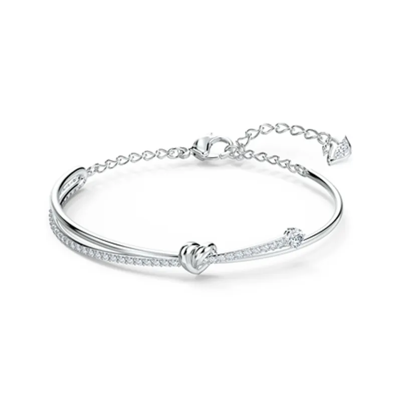 Swarovski Artificial Crystal Bangles Women's-0