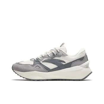 Anta HERITAGE Breathable Cushioning Low Top Casual Shoes Men's Cool Gray