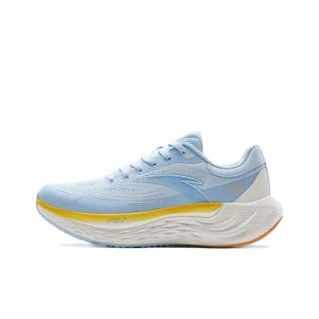 Anta Travel Step Cushioning, Wear Resistant Low Top Casual Running Shoes Women's Blue White