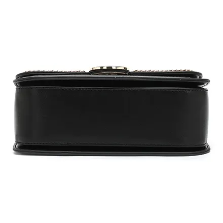 SNOOPY PU Shoulder Bag Crossbody Bag Handbag Regular Women's Black-5