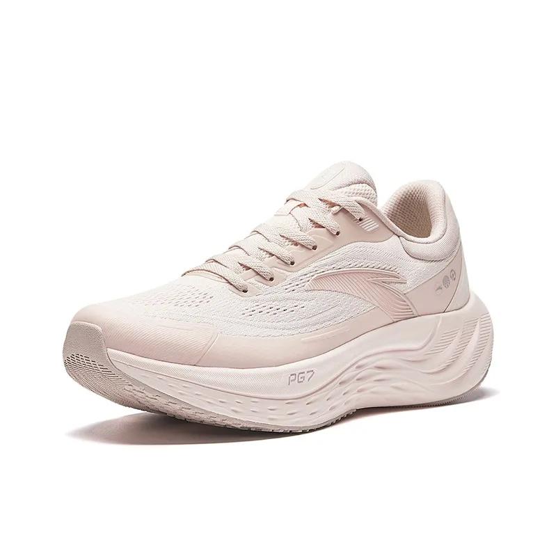 Anta Low Top Running Shoes Women's Remainder Pink White-1