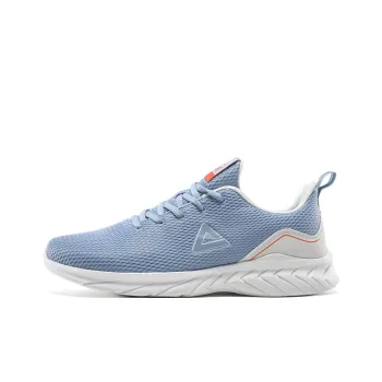 PEAK Qingyi Cushioned Slip Resistant Breathable Low Top Running Shoes Men's Blue