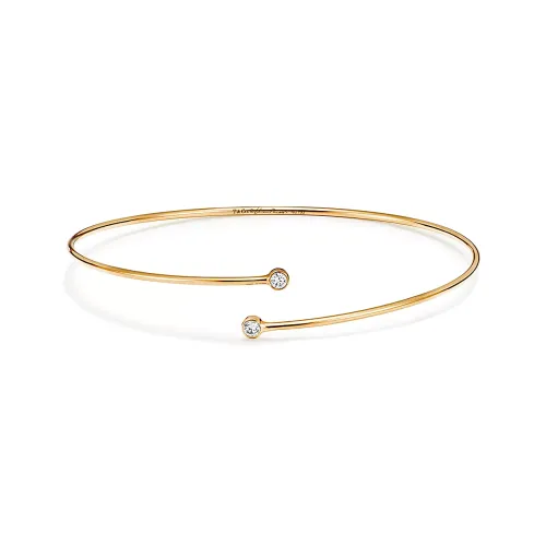 TIFFANY & CO. Diamond Bangles Women's Gold