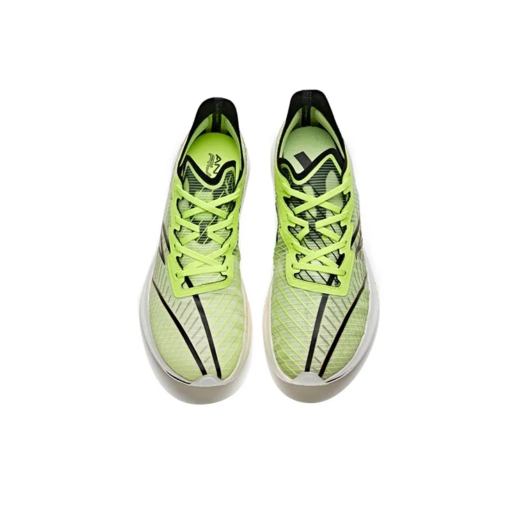 Anta C202 GT Cushioning Anti Slip Wear Resistant Breathability Low Top Running Shoes Men's Green-2