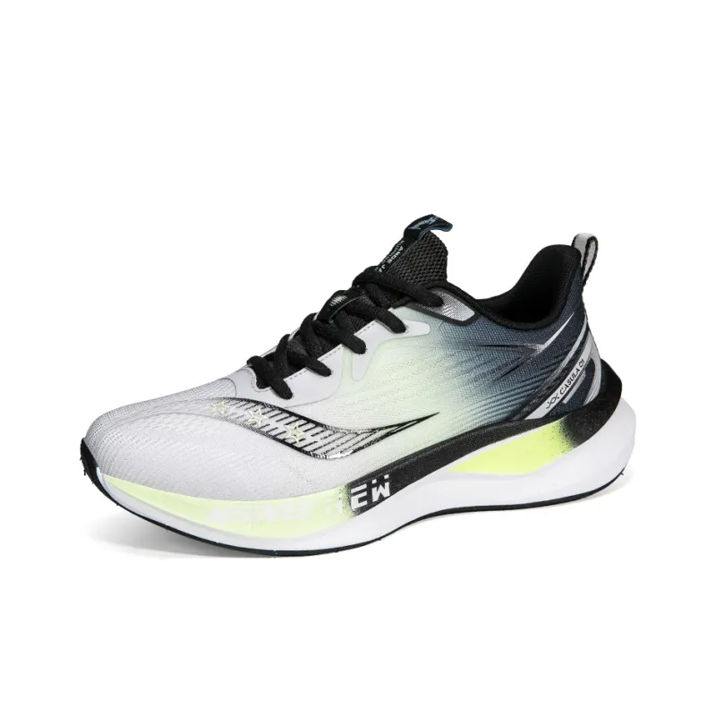 ANDEZHANMUSI Cushioning, Slip Resistant, And Abrasion Resistant Low Top Running Shoes Men's-5