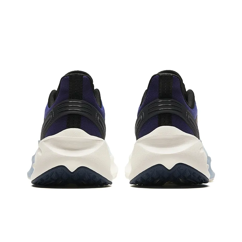 Anta Stinger 5 Cushioning Anti Slip And Wear Resistant Low Top Running Shoes Men's White Blue Black-3