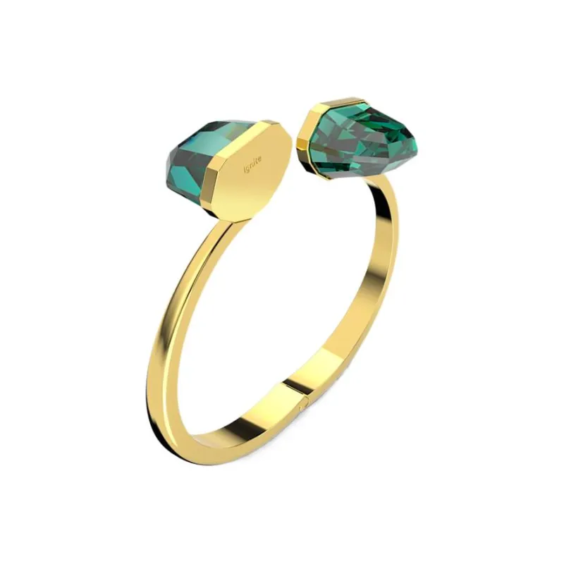 Swarovski Lucent Bangles Women's Gold-2