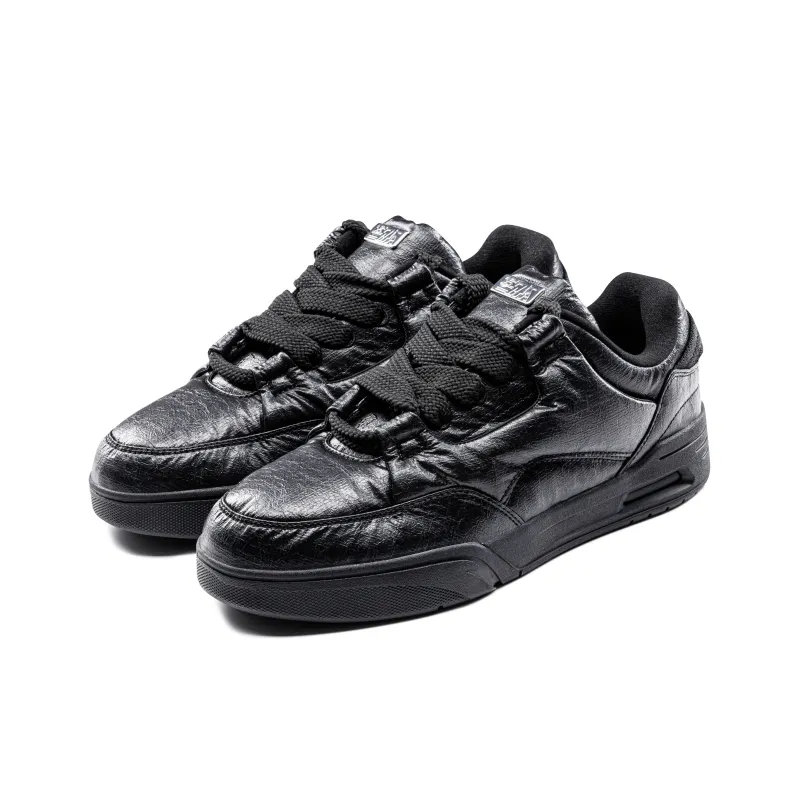 Anta AOJIE Cushioning Wear Resistant Low Top Skateboard Shoes Women's Black-2
