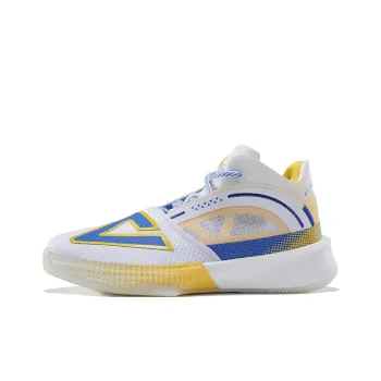 PEAK Tai Ji3.0 Warrior Anti Slip Wear Resistant Mid Top Performance Basketball Shoes Men's Blue