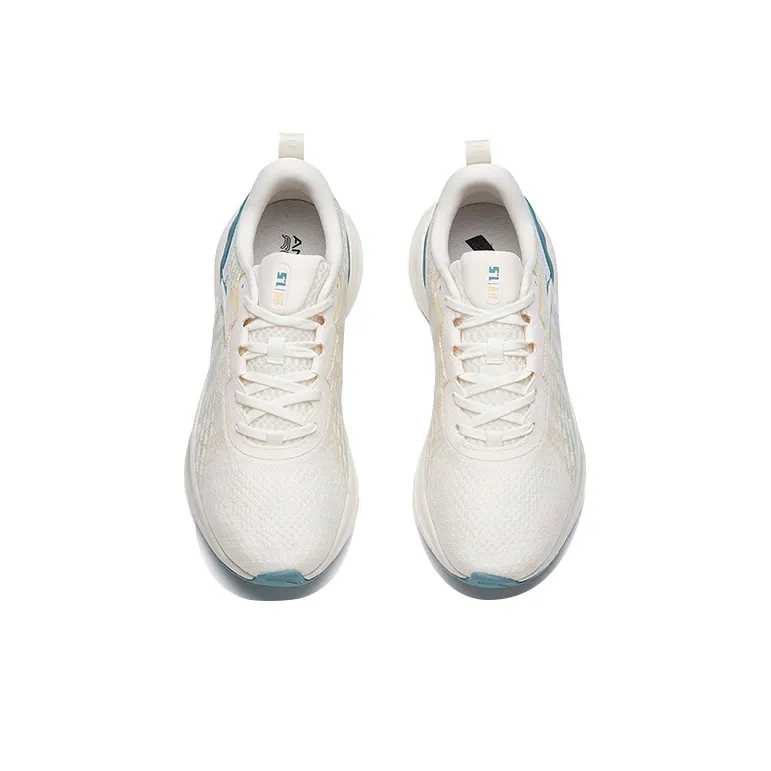 Anta Tron 1.5 Big Data Cushioning Anti Slip And Wear Resistant Low Top Running Shoes White Blue-2
