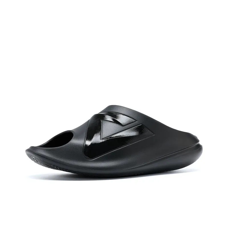 PEAK Tai Ji1.0 Slide Slippers Men All Black-2