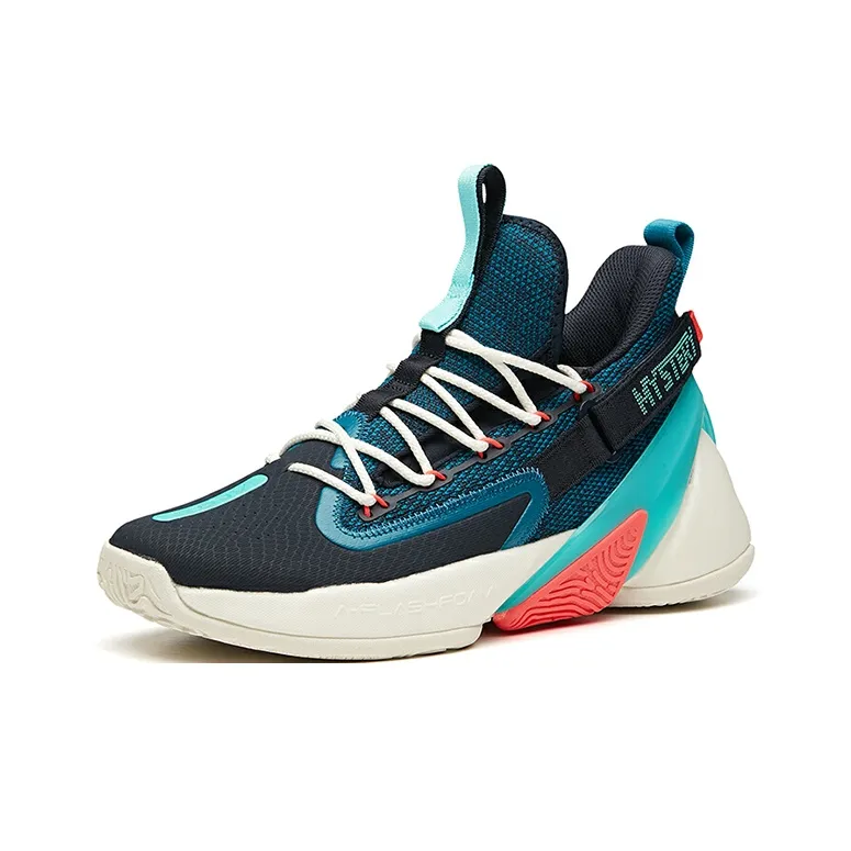 Anta UFO2.0 Performance Basketball Shoes Men's Dark Blue Black-1