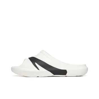 Anta C37 Series Slide Slippers Men's White Black