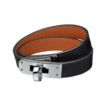 HERMES Kelly Calfskin Bangles Unisex
