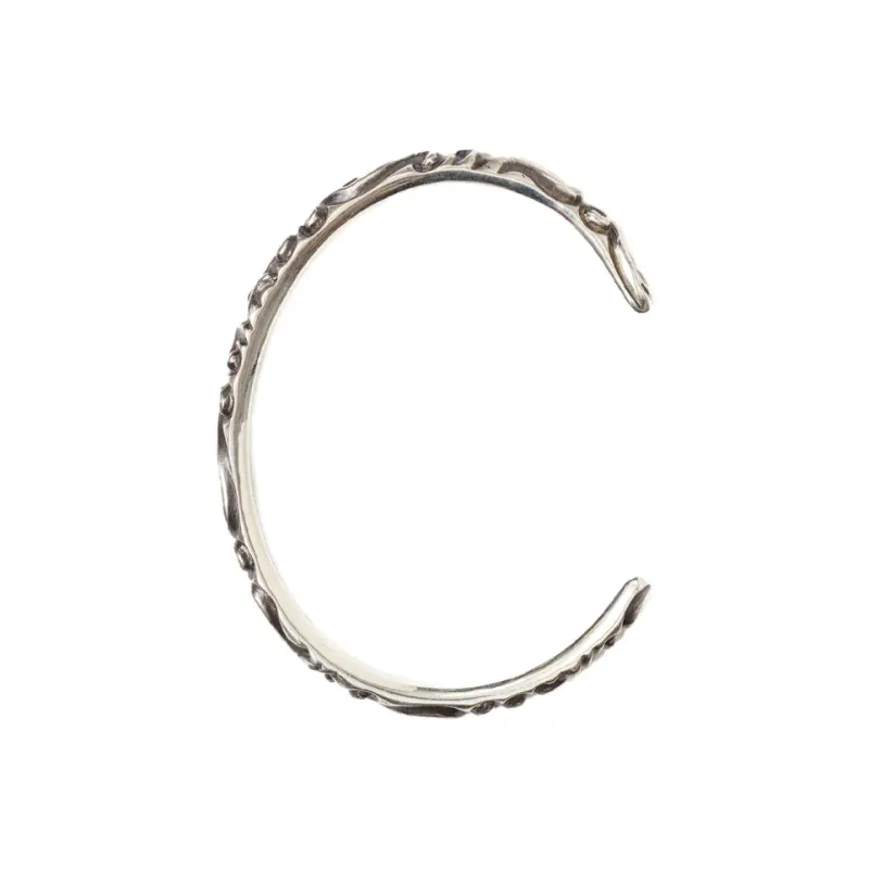 Chrome Hearts 925 Sterling Silver Bangles Unisex Silver-1