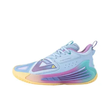 PEAK Hut Shadow 1.5 PRO Anti Slip Wear Resistant Low Top Basketball Shoes Fine Blue