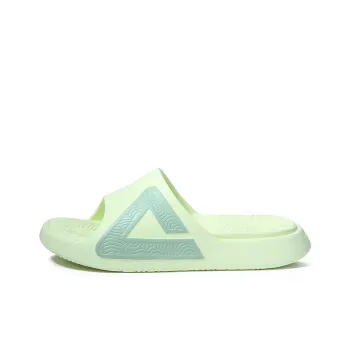 PEAK State Pole Classic Drag Cushioned Slip Resistant Odor Resistant Slide Slippers Women's Crystal Green